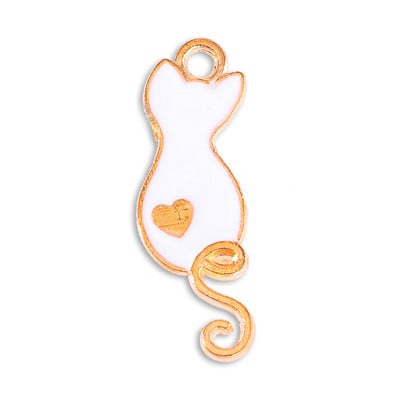 Mješoviti šareni emajl, 35 stilova, mačka, životinjska legura, šarm za izradu nakita, DIY narukvica, ogrlica, privjesak, dodaci, veleprodaja