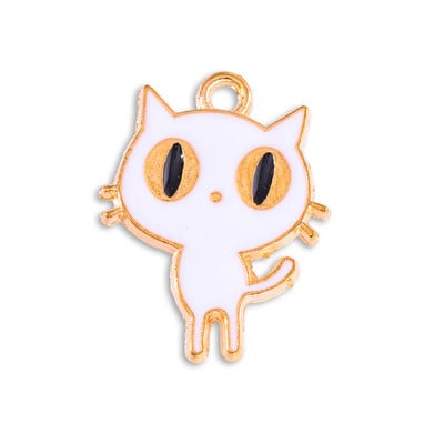 Mješoviti šareni emajl, 35 stilova, mačka, životinjska legura, šarm za izradu nakita, DIY narukvica, ogrlica, privjesak, dodaci, veleprodaja