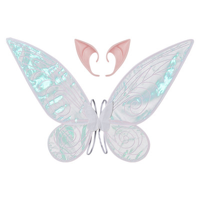 Kid Girls Anime Princess Cosplay Kostim Češljevi za kosu Kruna Čarobni štapići Vilinski štapić Princess Crown Set žezla s krilima leptira