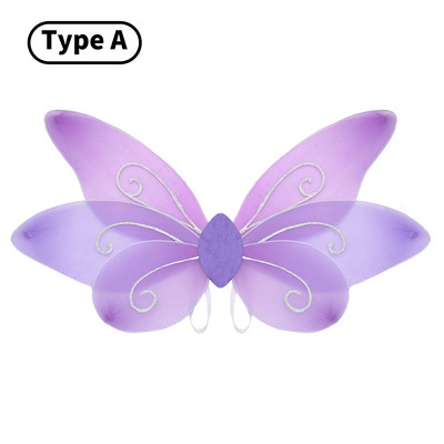 Kid Girls Anime Princess Cosplay Kostim Češljevi za kosu Kruna Čarobni štapići Vilinski štapić Princess Crown Set žezla s krilima leptira