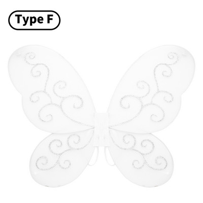 Kid Girls Anime Princess Cosplay Kostim Češljevi za kosu Kruna Čarobni štapići Vilinski štapić Princess Crown Set žezla s krilima leptira