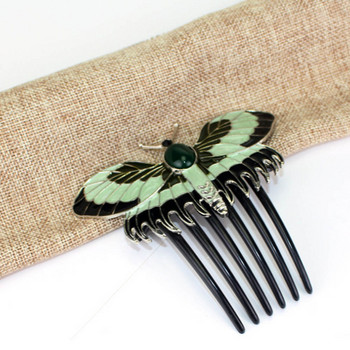 TITANIC Rose\'s Beautiful Butterfly Hair Comb Фиби Колекция щипки за коса Косплей Модни бижута Аксесоари Подаръци