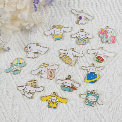 JeQue 10 bucăți din aliaj smalț Charm Personaj din desene animate Anime Cercei Brățară DIY Designer Bijuterii Cercei Charms în fabricarea de bijuterii