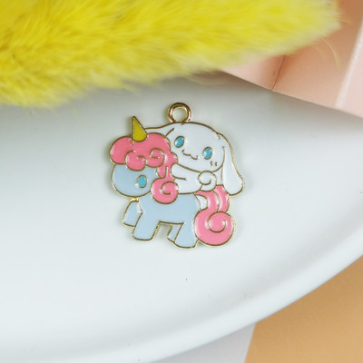 JeQue 10 bucăți din aliaj smalț Charm Personaj din desene animate Anime Cercei Brățară DIY Designer Bijuterii Cercei Charms în fabricarea de bijuterii