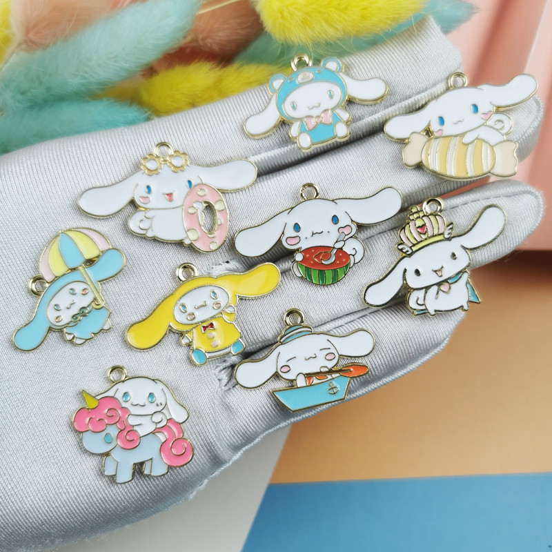 JeQue 10 bucăți din aliaj smalț Charm Personaj din desene animate Anime Cercei Brățară DIY Designer Bijuterii Cercei Charms în fabricarea de bijuterii