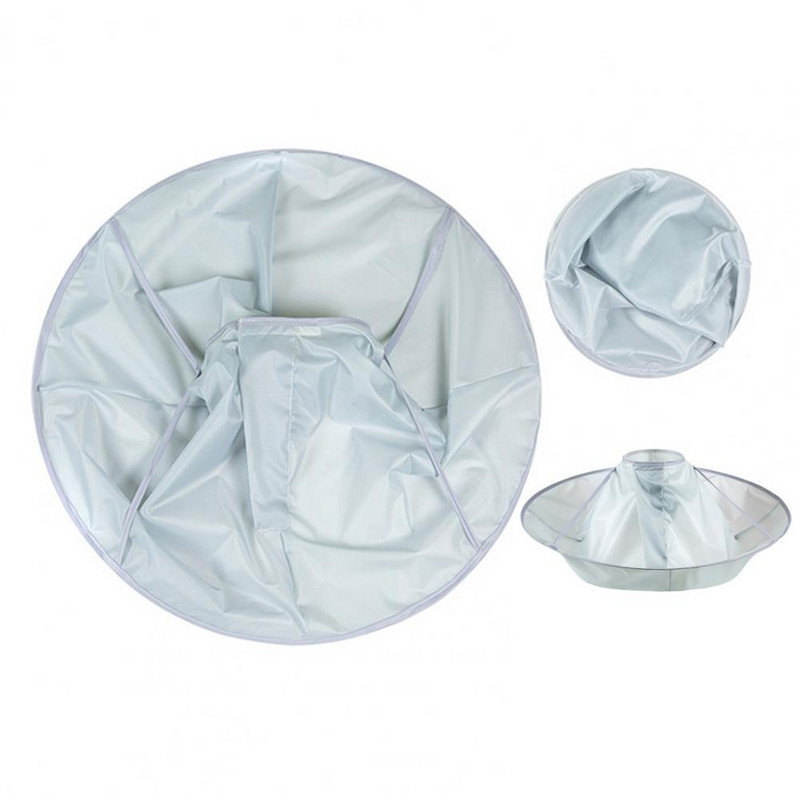 Plaukų kirpimo pelerinos sulankstomos vandeniui atsparios reguliuojamos kilpos plaukų kirpimas dažymo įrankiai vaikams suaugusiems kirpėjui skėtis apsiaustas kirpyklai