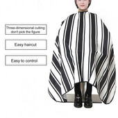 Dizajn niti Frizerska pregača Ošišan ogrtač Frizerska haljina Pelerina Antistatički podesiva pruga Glatka krpa za šišanje za salon