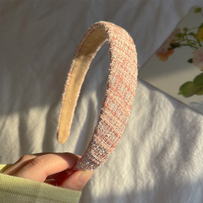 Vintage szövet Művészet Széles hajpánt Divat Női Elegáns Hajkarika Női frufru Hajtű Fejdísz Ruhák Kiegészítők Ajándékok
