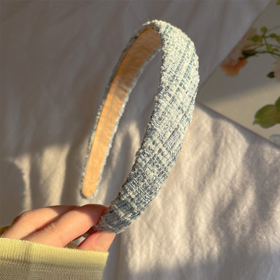 Vintage szövet Művészet Széles hajpánt Divat Női Elegáns Hajkarika Női frufru Hajtű Fejdísz Ruhák Kiegészítők Ajándékok