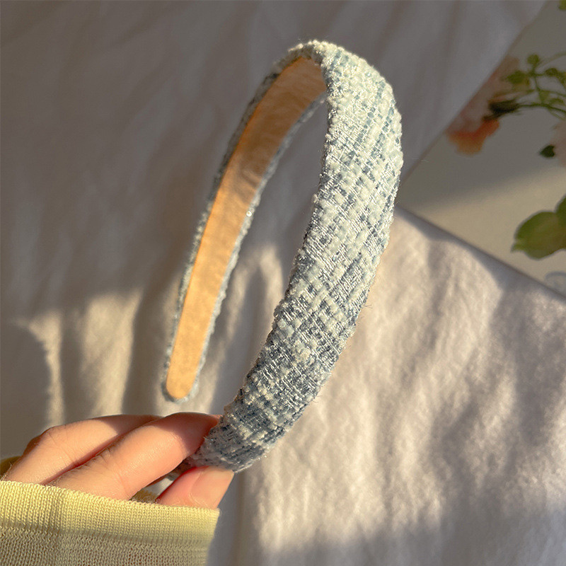 Vintage szövet Művészet Széles hajpánt Divat Női Elegáns Hajkarika Női frufru Hajtű Fejdísz Ruhák Kiegészítők Ajándékok