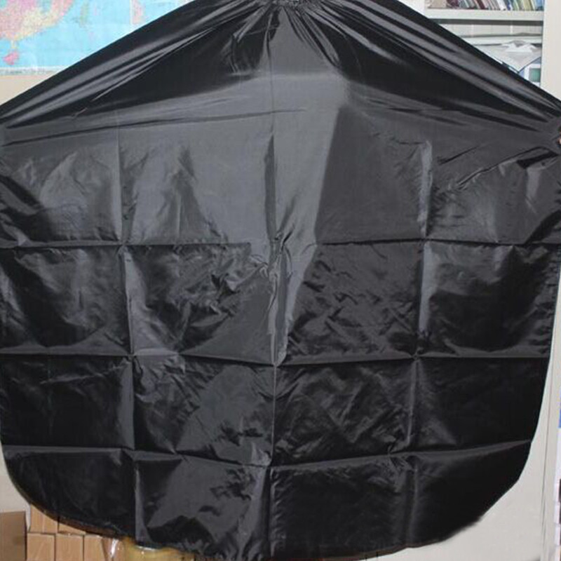 Frizerska pregača Haljina za šišanje Pelerina Pelerina Frizerski salon Brijač Vodootporna boja za šišanje Pregača Salon krpa za stiliziranje Crna