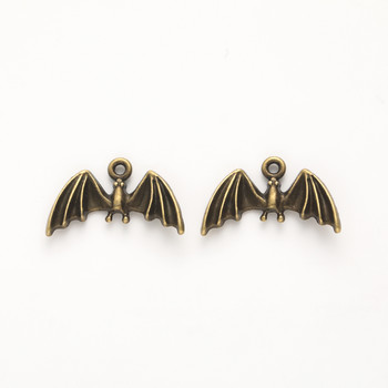 Μόδα 30 τμχ Αξεσουάρ για νυχτερίδες από κράμα ψευδαργύρου Βραχιόλι σκουλαρίκι κολιέ DIY για γούρι Κατασκευή κοσμημάτων