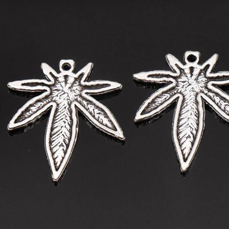 4Pcs Zeleni lonac Leaf Weed Okrugli list Green Drop Oil Charms Privjesci Dodaci DIY Ručno izrađena ogrlica Pribor za izradu nakita