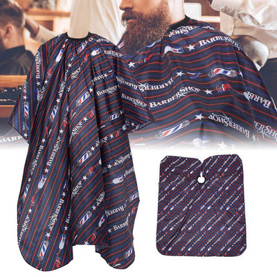 Șorț de coafură antistatic, impermeabil pentru tuns, colorat, capac de pelerină, haină de frizer, accesorii pentru magazin de salon.