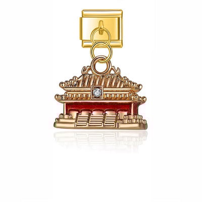 Hapiship Original Daisy Fashion Rainbow Heart Morska zvijezda Elephant Charm Links Fit 9mm Narukvica od nehrđajućeg čelika DIY Izrada DJ329