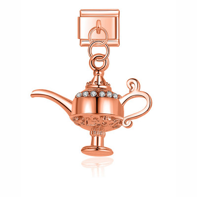 Hapiship Original Daisy Fashion Rainbow Heart Morska zvijezda Elephant Charm Links Fit 9mm Narukvica od nehrđajućeg čelika DIY Izrada DJ329