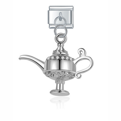 Hapiship Original Daisy Fashion Rainbow Heart Morska zvijezda Elephant Charm Links Fit 9mm Narukvica od nehrđajućeg čelika DIY Izrada DJ329