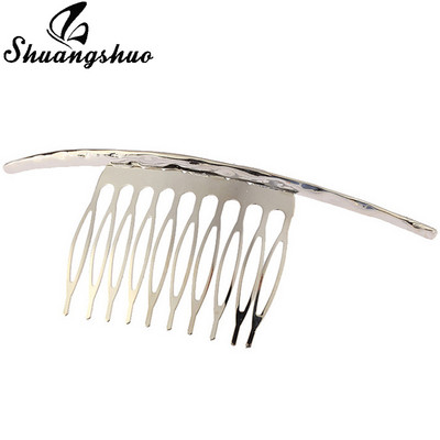 Shuangshuo Elegáns koreai Egyszerű dizájn Hajtű Claw Haj Virágok Hajfésűk Hajformázás Női Fésűtű Női Hajkapcsok