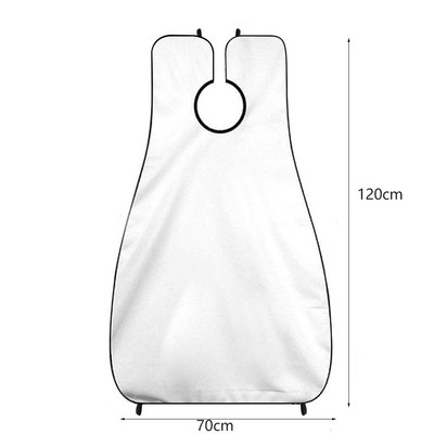 Мъжка брада Престилка за бръснене Грижа за чиста коса Лигавници за възрастни Почистване на самобръсначка Фризьор за мъж Чиста престилка