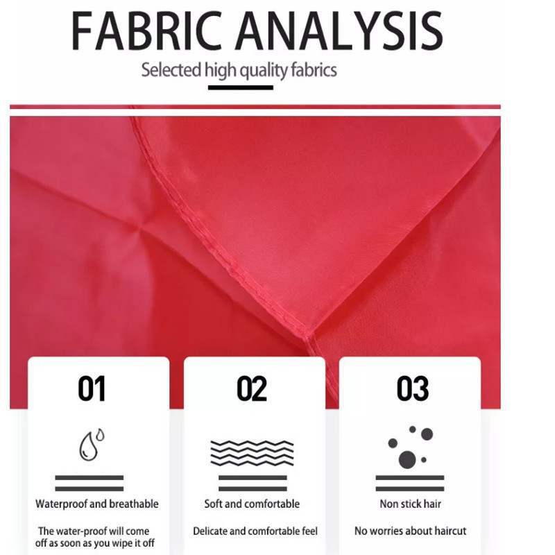 1kom Salon za odrasle Frizerski ogrtač Frizerski ogrtač po narudžbi Frizerski vodootporne pregače Šal ogrtač za šišanje Oprema za brijačke salone