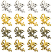 Veleprodaja 16 komada 4 boje 3D krilati zmaj privjesci od legure metala privjesci za DIY izradu nakita Ogrlica Narukvica Dodaci