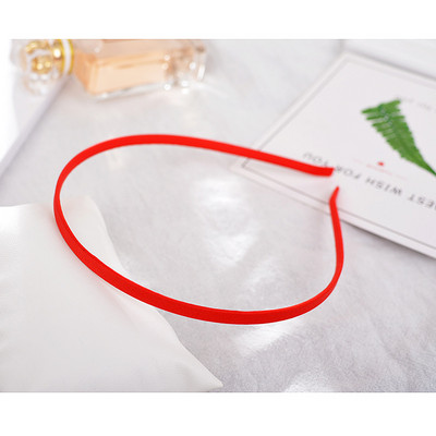 10 kom 5 mm satenskih modnih ženskih traka za glavu Šarene kopče za kosu Traka za kosu DIY izrada Pokrivala za glavu za djevojčice Vintage dodaci Odrasla Djeca