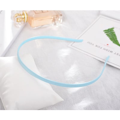 10 kom 5 mm satenskih modnih ženskih traka za glavu Šarene kopče za kosu Traka za kosu DIY izrada Pokrivala za glavu za djevojčice Vintage dodaci Odrasla Djeca