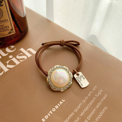 Elastična gumica za kosu Kružna manšeta Gumice za omču Uže za tkanje Rep Držač za rep Djevojka Žena Dodaci Nakit