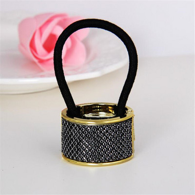 Elastična gumica za kosu Kružna manšeta Gumice za omču Uže za tkanje Rep Držač za rep Djevojka Žena Dodaci Nakit