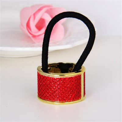 Elastična gumica za kosu Kružna manšeta Gumice za omču Uže za tkanje Rep Držač za rep Djevojka Žena Dodaci Nakit