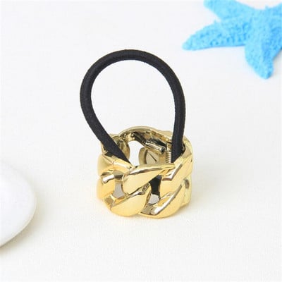 Elastična gumica za kosu Kružna manšeta Gumice za omču Uže za tkanje Rep Držač za rep Djevojka Žena Dodaci Nakit