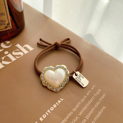 Elastična gumica za kosu Kružna manšeta Gumice za omču Uže za tkanje Rep Držač za rep Djevojka Žena Dodaci Nakit