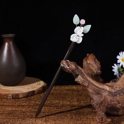 Metalni štapić za kosu Ženske ukosnice Štapići za jelo Kineski stil Ručno izrađena ukosnica Dodaci za pokrivala za glavu Svadbeni vjenčani nakit Pokloni ML