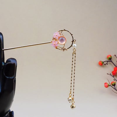 Metalni štapić za kosu Ženske ukosnice Štapići za jelo Kineski stil Ručno izrađena ukosnica Dodaci za pokrivala za glavu Svadbeni vjenčani nakit Pokloni ML