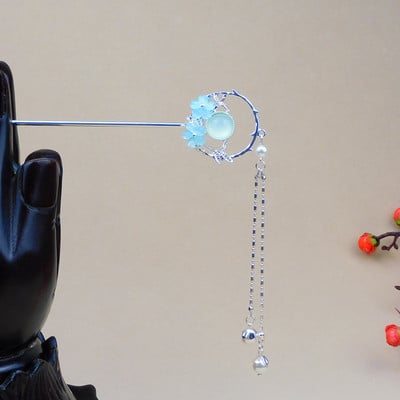 Metalni štapić za kosu Ženske ukosnice Štapići za jelo Kineski stil Ručno izrađena ukosnica Dodaci za pokrivala za glavu Svadbeni vjenčani nakit Pokloni ML