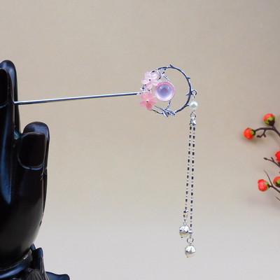 Metalni štapić za kosu Ženske ukosnice Štapići za jelo Kineski stil Ručno izrađena ukosnica Dodaci za pokrivala za glavu Svadbeni vjenčani nakit Pokloni ML