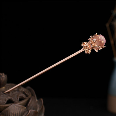 Metalni štapić za kosu Ženske ukosnice Štapići za jelo Kineski stil Ručno izrađena ukosnica Dodaci za pokrivala za glavu Svadbeni vjenčani nakit Pokloni ML