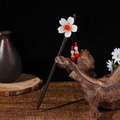 Metalni štapić za kosu Ženske ukosnice Štapići za jelo Kineski stil Ručno izrađena ukosnica Dodaci za pokrivala za glavu Svadbeni vjenčani nakit Pokloni ML