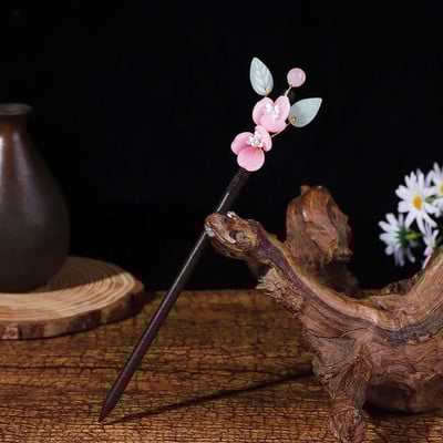 Metalni štapić za kosu Ženske ukosnice Štapići za jelo Kineski stil Ručno izrađena ukosnica Dodaci za pokrivala za glavu Svadbeni vjenčani nakit Pokloni ML