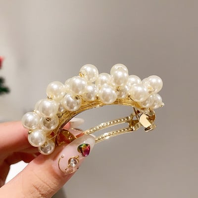 Korejska verzija nove proljetne ukosnice s kamenčićima biserna ukosnica za glavu temperament ženski modni ležerni dodaci za kosu