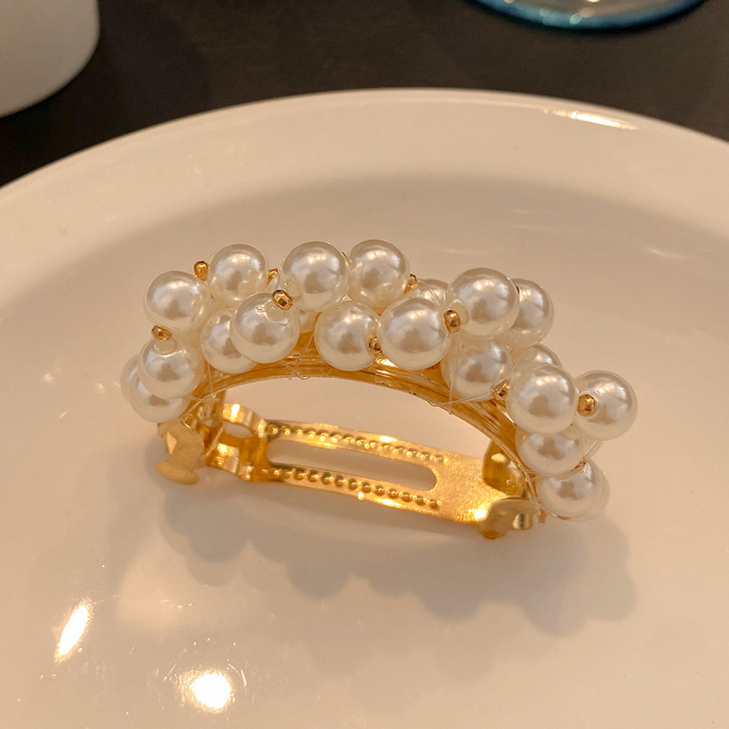 Korejska verzija nove proljetne ukosnice s kamenčićima biserna ukosnica za glavu temperament ženski modni ležerni dodaci za kosu