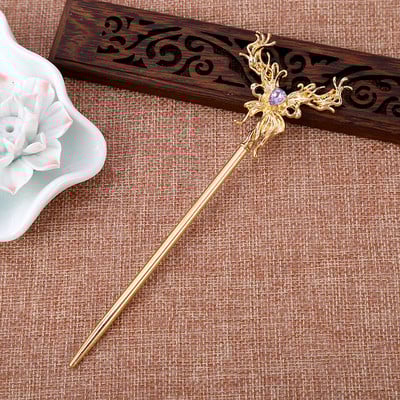 Novi metalni tekući štapići za kosu u obliku leptira za žene Ukosnice za kosu Minimalističke ukosnice za djevojke Alati za izradu punđi za kosu