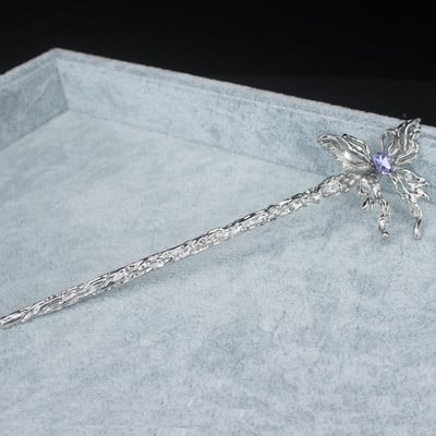 Novi metalni tekući štapići za kosu u obliku leptira za žene Ukosnice za kosu Minimalističke ukosnice za djevojke Alati za izradu punđi za kosu