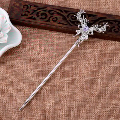 Novi metalni tekući štapići za kosu u obliku leptira za žene Ukosnice za kosu Minimalističke ukosnice za djevojke Alati za izradu punđi za kosu