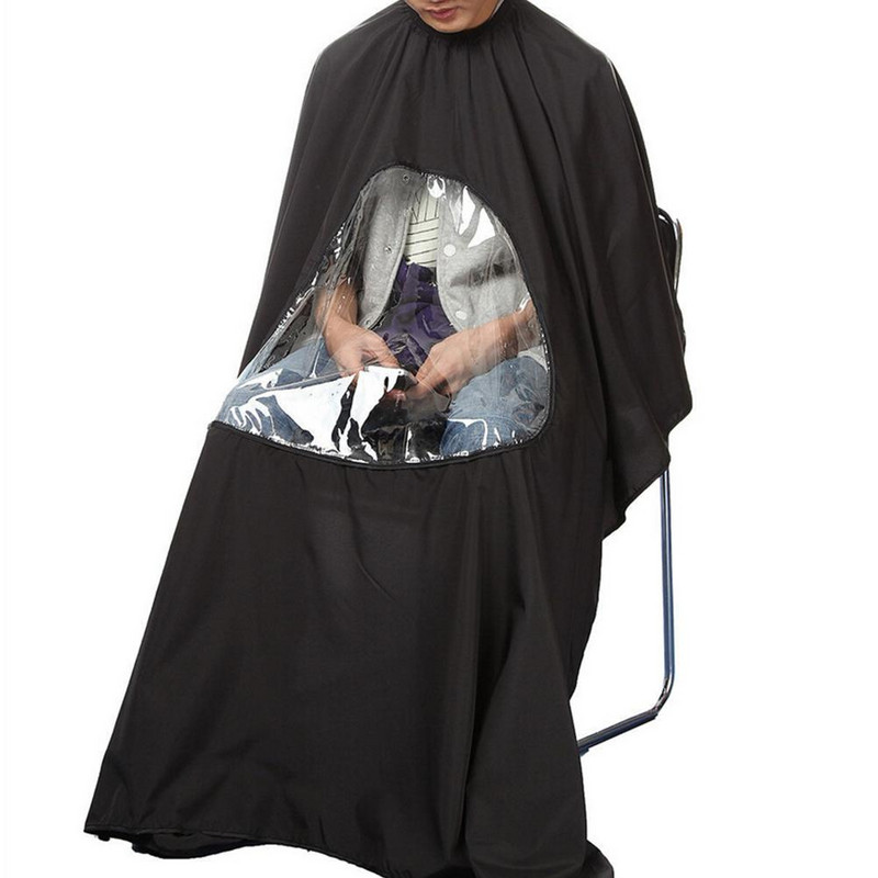 Szalon Fodrász Hajvágás Hajvágás Cape Fodrász Ruha Stylist Nézőablak