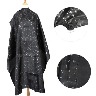 Cloth Cape Gown Star Print Adults Home Salon Pro Hairdressing Apron Hair Cutting Cape