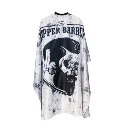 Frizerski coth uzorak za šišanje, vodootporna tkanina, brijački salon, ogrtač, profesionalni frizer, retro frizerska krpa