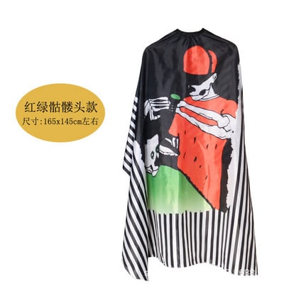 Frizerski coth uzorak za šišanje, vodootporna tkanina, brijački salon, ogrtač, profesionalni frizer, retro frizerska krpa