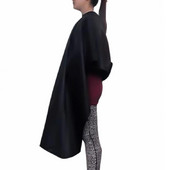 Profesionali suaugusiųjų kirpykla Cape Gown vandeniui atspari plaukų kirpimo audinys Tinka kirpykloms, plaukų dažymui, ilgalaikiams kirpimams ir kt.