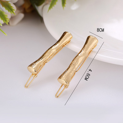 Γυναικεία μόδα AZ 26 γράμματα Κλιπ μαλλιών μεταλλική γεωμετρία φουρκέτες για κορίτσια Gothic Barrettes Κάλυμμα κεφαλής Αξεσουάρ μαλλιών Χονδρική